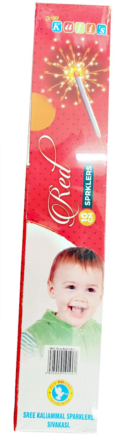 10 Cm Red Sparklers