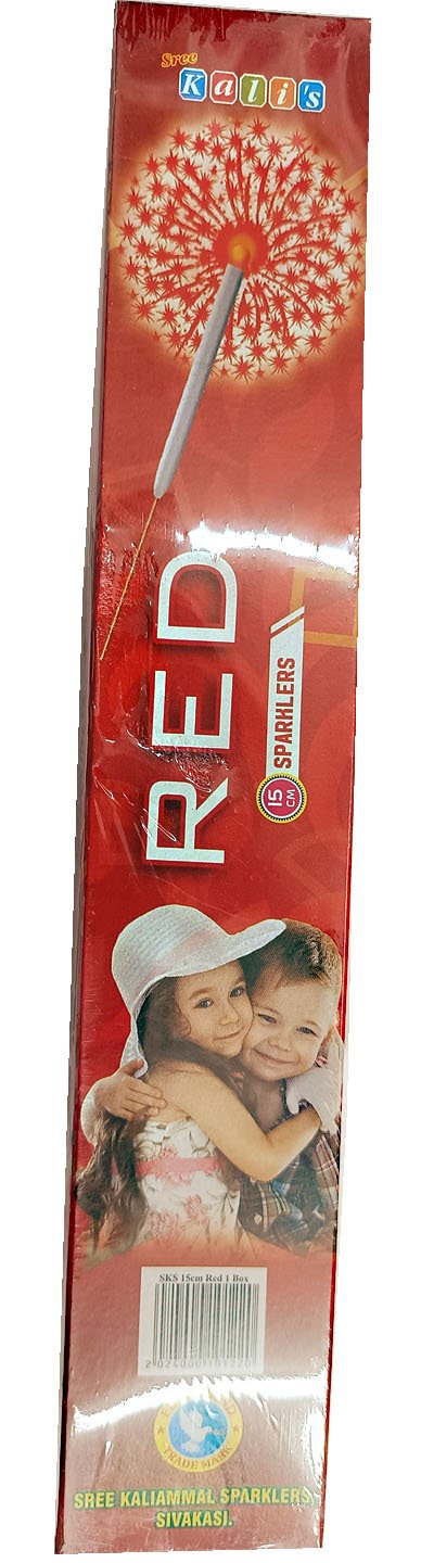 15 Cm Red Sparklers